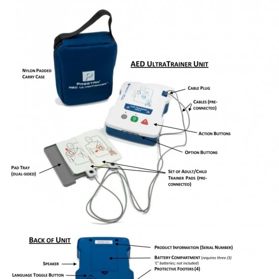 PRESTAN PROFESSIONAL AED ULTRA TRAINER 99/3508