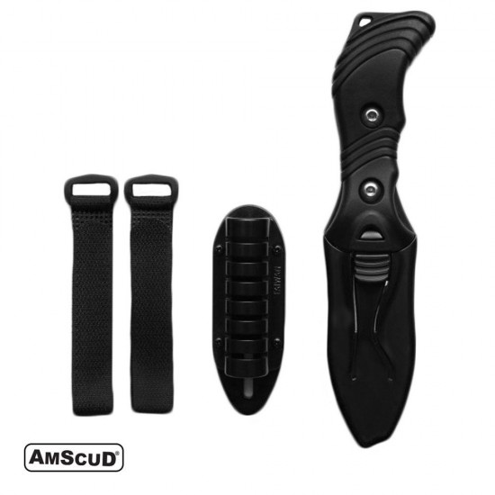 KNIFE DIVING BC-CUT TOOL SS BLUNT 3 INCHES AMSCUD 