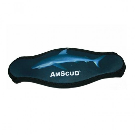 MASK STRAP AMSCUD NEOPRENE DOLPHIN BLUE-CAMO-GREEN
