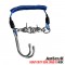 HEAVY DUTY SHOCK LINE W/ WIRE & DOUBLE SS HOOK 