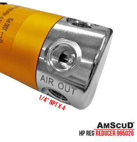 AmScuD Adjustable Valve High Pressure Regulator Reducer AmScuD Adjustable Valve High Pressure Regulator Reducer