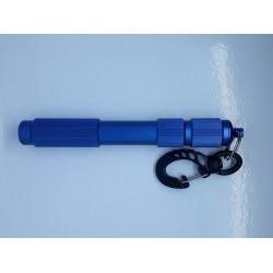 UNDERWATER SHAKER ALUMINIUM OVERALL METAL BLUE 165MM 