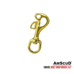 Butterfly Snap Brass Hook Swivel Eye 3.6