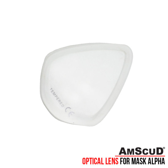 LENS AMSCUD FOR MASK ALPHA ( 1 SIDE )