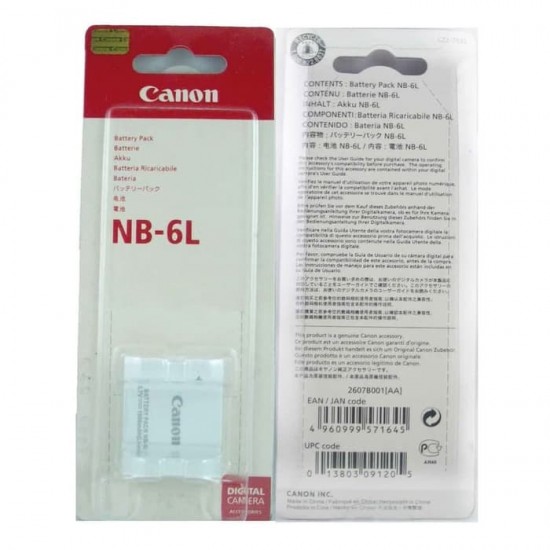 BATTERY CAMERA CANON NB-6L