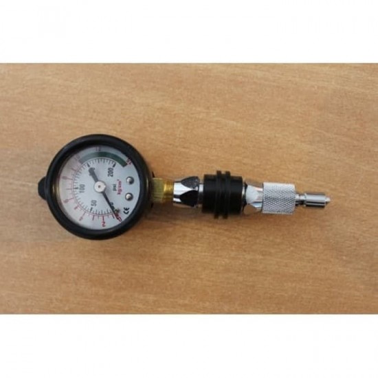 INTERMEDIATE PRESSURE CHECKING W/ HP HOSE + ADAPTOR 