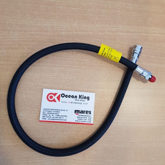 LP HOSE AMSCUD BRAIDED FLEX 68CM - BLACK 