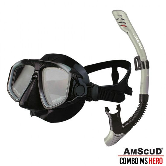 COMBOSET (MASK+SNORKEL) AMSCUD HERO