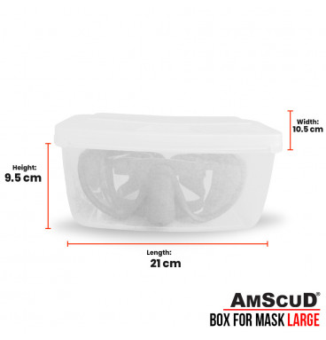 AmScuD Box For Mask Large Size