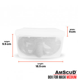 AmScuD Box For Mask Medium Size