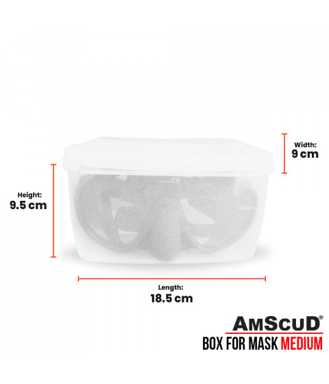 AmScuD Box For Mask Medium Size