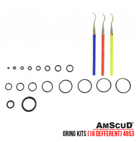 AmScuD Oring Kits 18 Defferent