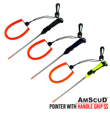 AmScuD Pointer With Handle Grip SS 