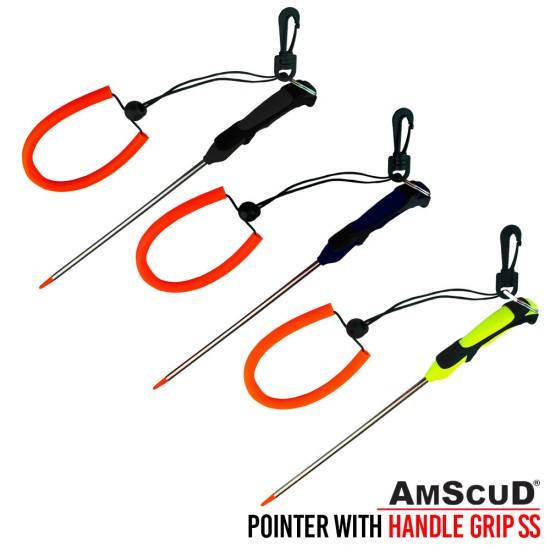 AmScuD Pointer With Handle Grip SS 