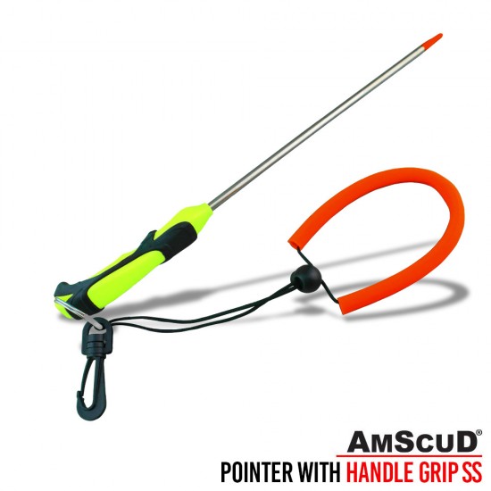 AmScuD Pointer With Handle Grip SS 
