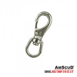 Stainless Steel Swivel Bolt Snap 3.9” 99/6332