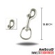 AMSCUD SWIVEL SNAP BOLT SS 3.8/9.8 CM 