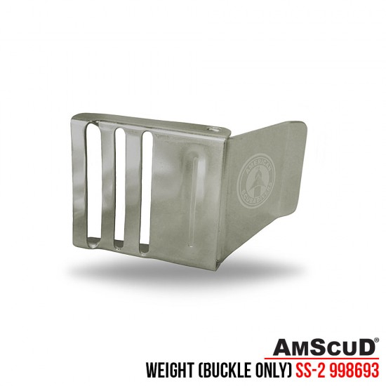 WEIGHT BUCKLE ONLY STAILESS STEEL AMSCUD