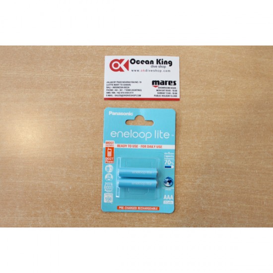 BATTERY ENELOOP LITE AAA - 2PCS