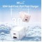 Vention Charger GaN 30W USB Type C Fast Charging Adaptor iPhone 15 16 Samsung Android PD QC Dual Port Ice Series 