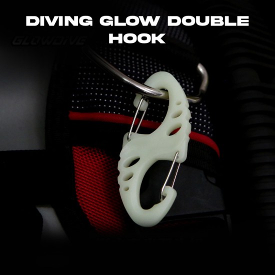 AMSCUD GLOW DIVE DOUBLE HOOK DGDH-01