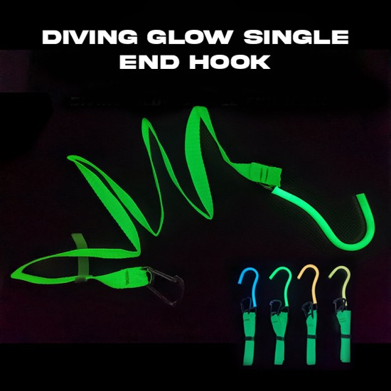 AMSCUD GLOW DIVE SINGLE-END HOOK DGSH-01