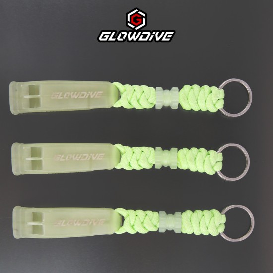 AMSCUD GLOW DIVE HIGH-DECIBEL WHISTLE GHW-01