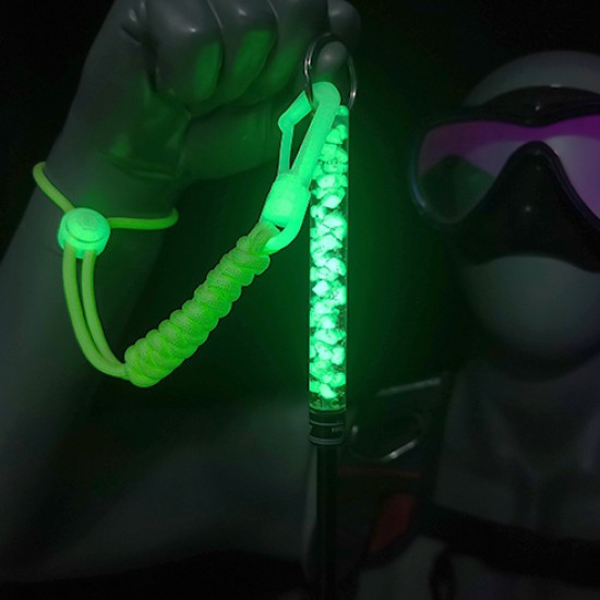 AMSCUD GLOW DIVE TANK STICK WITH LANYARD GTS-01 (R)
