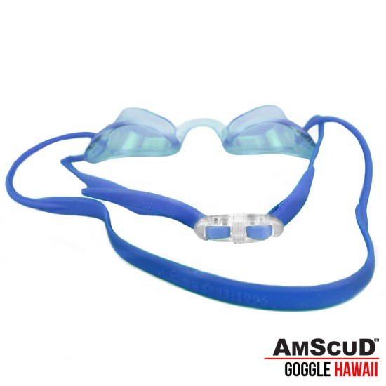 GOOGLES AMSCUD HAWAI BLUE SILICONE 