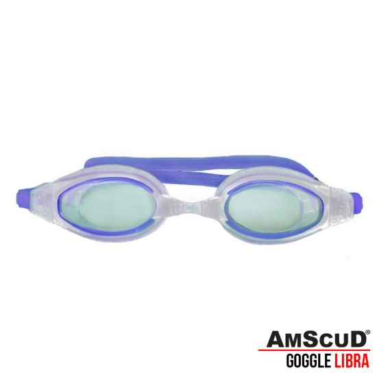 GOOGLES AMSCUD LIBRA T BLUE SILICONE 