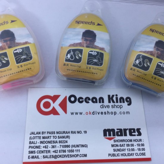 SPEEDS NOSE CLIP & EARPLUG 