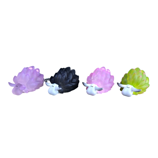 INTOTHEBLUE - DIVE FIGURE SEASLUG ( BOX INCLUDED 4 PCS)