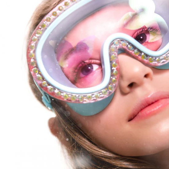 BLING2O KIDS SWIMMING GOGGLE -BLUE SUSHI