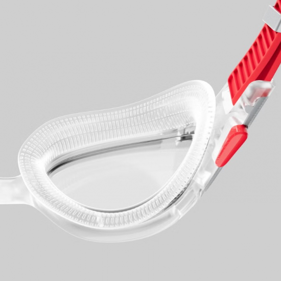 Goggles Speedo Adult S123 Biofuse 2.0 Clear/Red