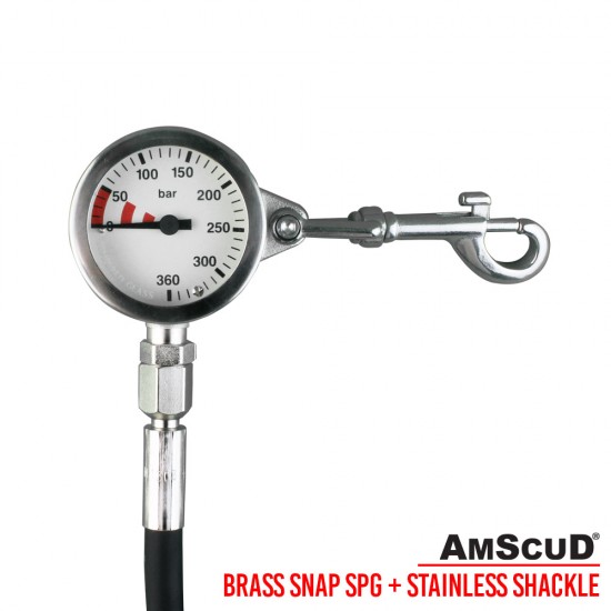 AmScuD Brass Snap SPG + Stainless Shackle