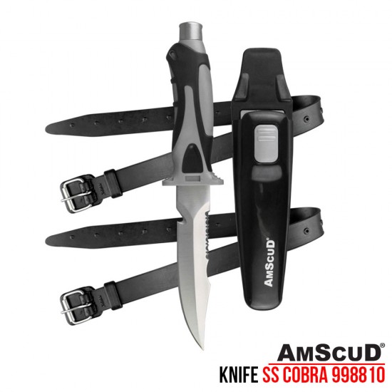 AmScuD Diving Cut Tool SS COBRA POINT 26.5cm