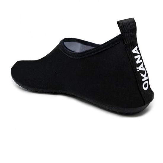 OKANA WATER SHOES PLAIN BLACK
