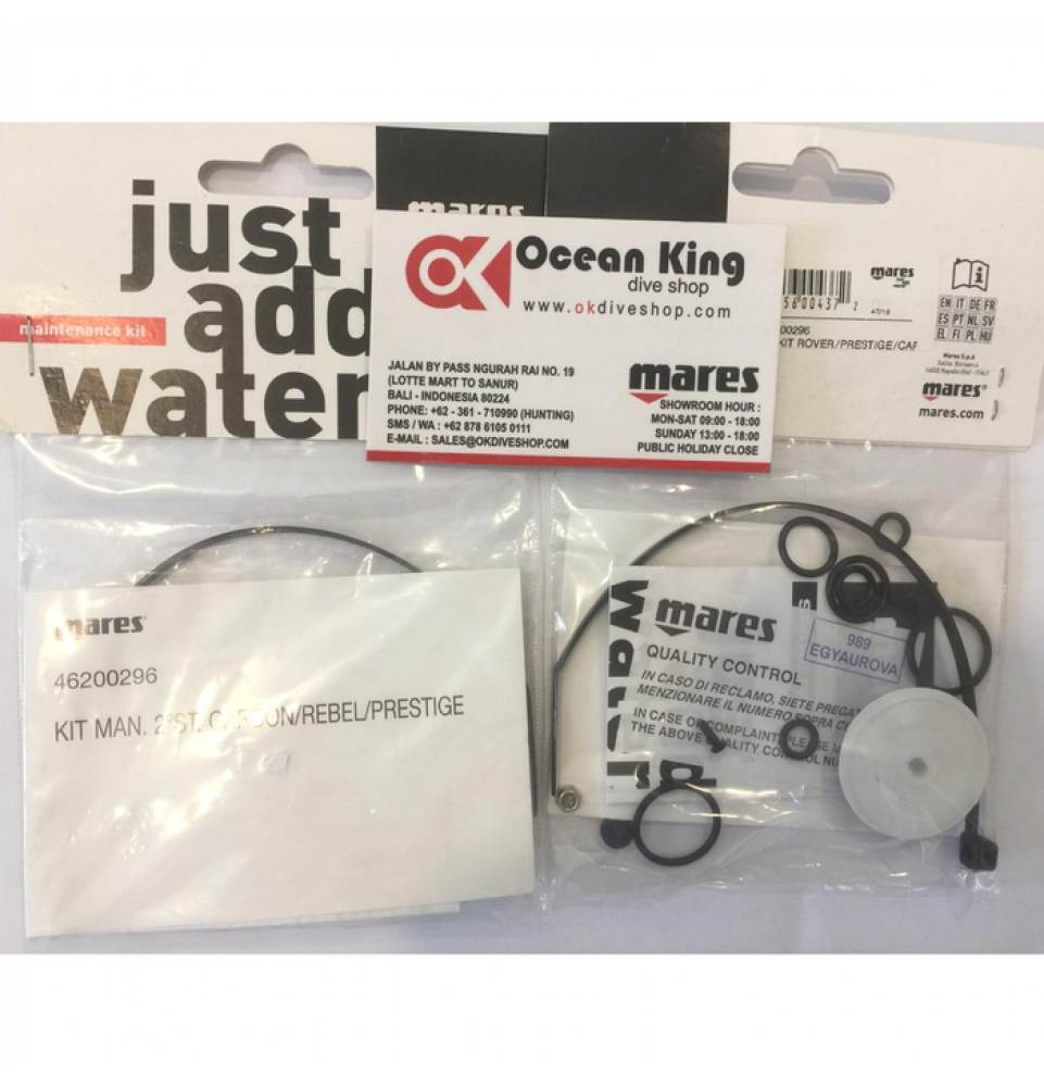 Mares Regulator Spare Parts Service Repair Kits MV or Dacor Viper Second Stage for sale online 