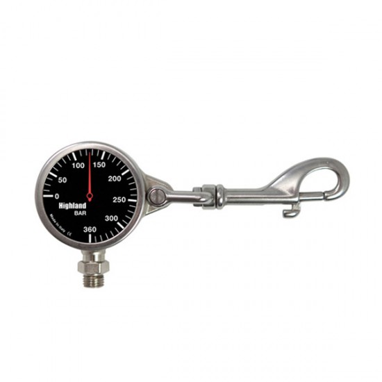 HIGHLAND TECHNICAL PRESSURE GAUGE SNAP ON (PSI)
