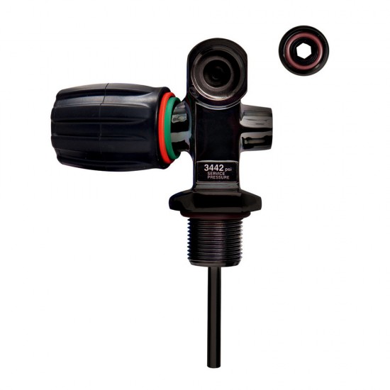 XS SCUBA SAFETY PRO PVD Valve 3442psi VX2PVD34NVI