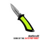 KNIFE - Diving BC Cut Tool Amscud 304 SS Point 2.7 Inches