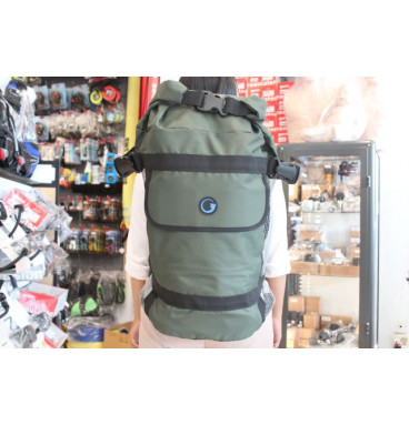 MERORA NEO BACKPACK ROLL TOP SYSTEM WITH BUCKLE - ARMY COLOR