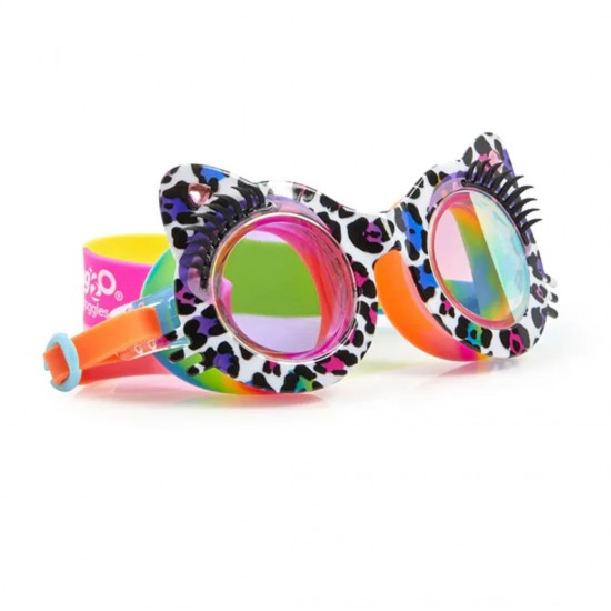 BLING2O KIDS SWIMMING GOGGLE - MIDNIGHT MEOW MULTI