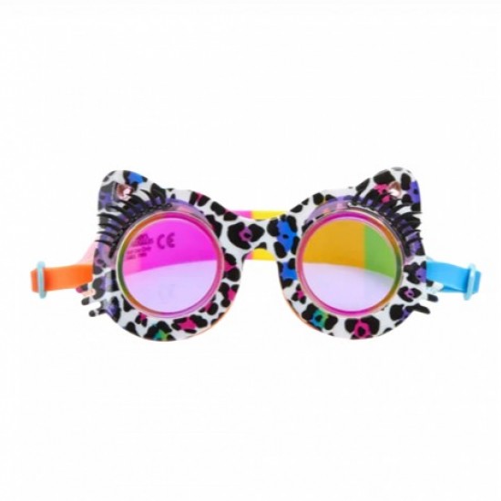 BLING2O KIDS SWIMMING GOGGLE - MIDNIGHT MEOW MULTI