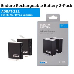 BATTERY RECHARGEABLE ENDURO FOR GO PRO HERO 9/10/11 - 2 PACK