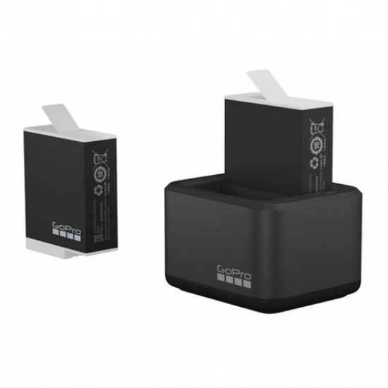 DUAL CHARGER + ENDURO BATTERY  GO PRO ORIGINAL