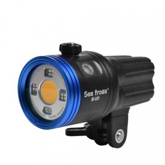 Seafrogs SF-L01 5000lm Diving Torch With Panel Glass 