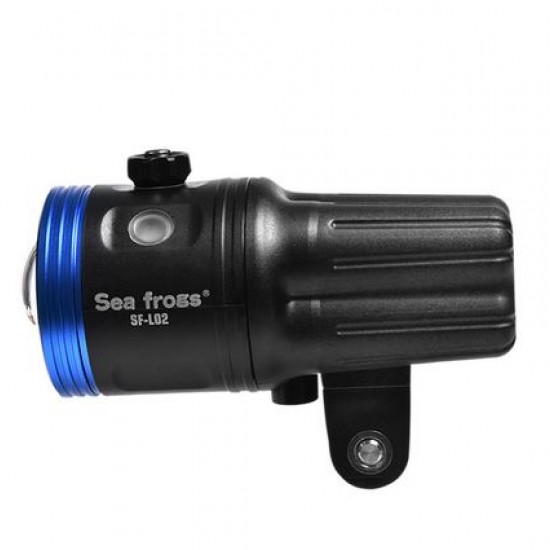 Seafrogs SF-L02 5000lm Diving Torch With Ring Glass 