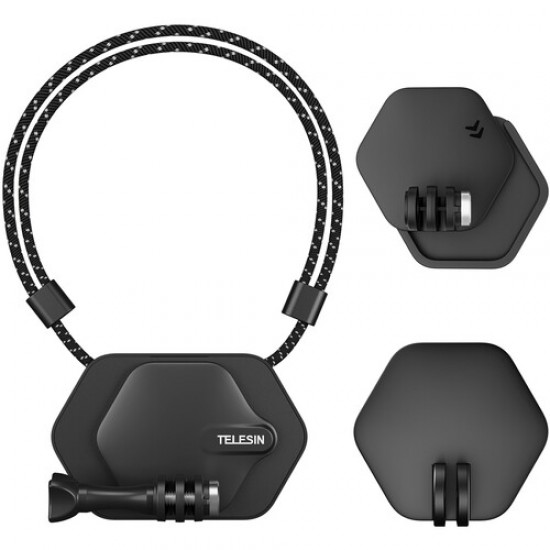  TELESIN Magnetic Bracket Expansion Set (Neck Mount/Quick Release)