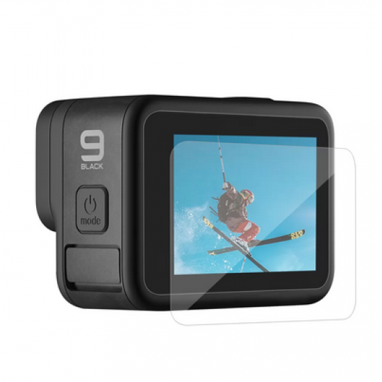  TELESIN Tempered Glass Screen & Lens Protective Film Cover For GoPro 12/11/10/ 9